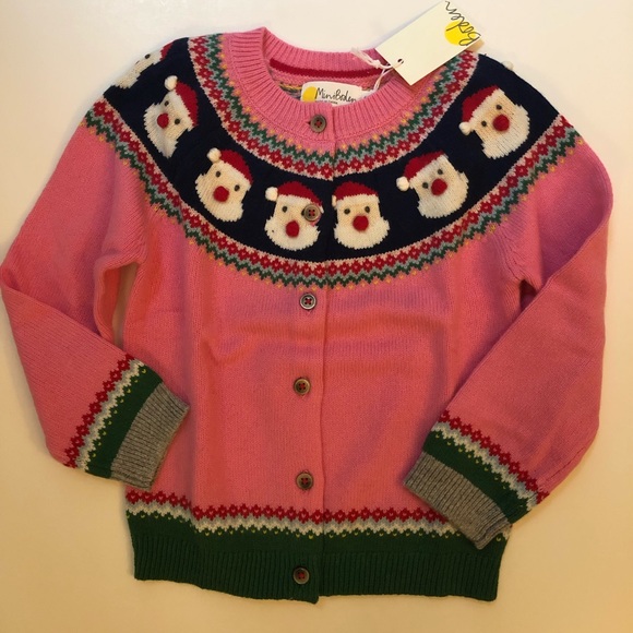 NWT Mini Boden Cosy Fair Isle Cardigan - Picture 6 of 12
